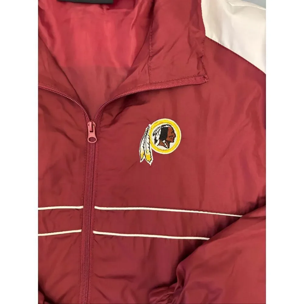 Washington Redskins Jacket Windbreaker XL Dunbrooke SI Sports Illustrated NFL